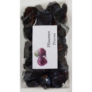 Prunes séchées, dénoyautées...